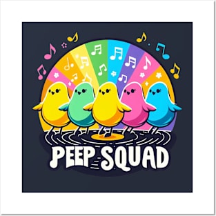 easter peeps vinyl Posters and Art